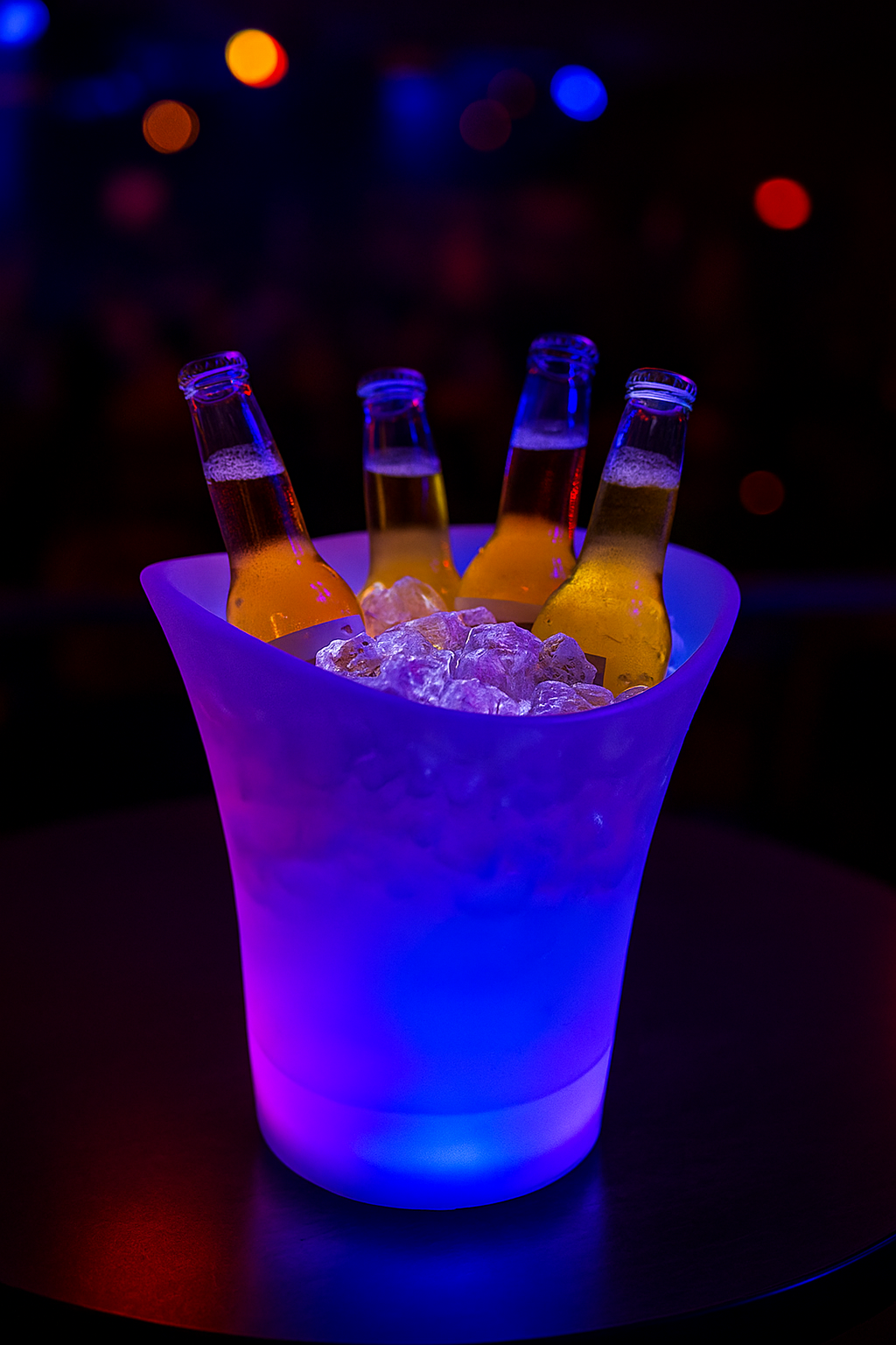 Parlante Cubetera Led Bluetooth