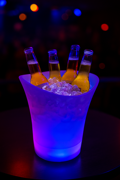 Parlante Cubetera Led Bluetooth